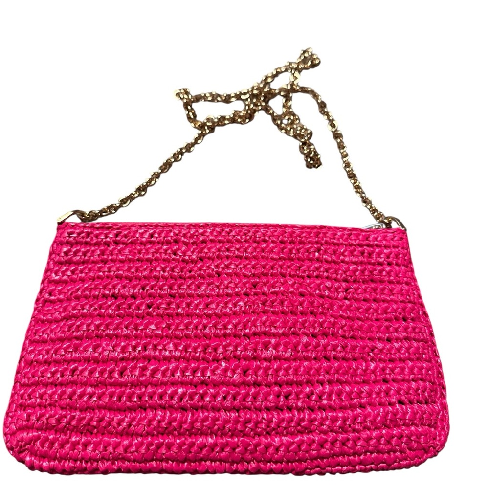 Dolce & Gabana Woven Pink Shoulder Women Bag - Picture 13 of 13